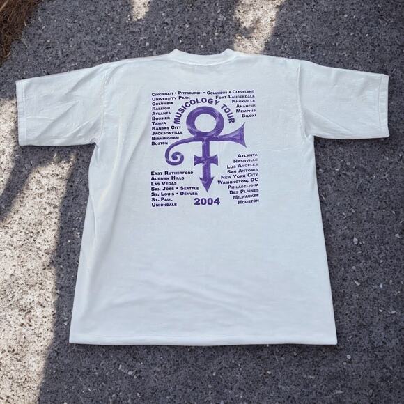 Prince Musicology Tour 2004 T-Shirt All Sport Max Weight Vintage Sz Large Unworn - Picture 3 of 12